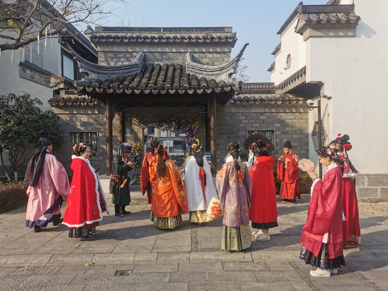 Hanfu group at Suzhou