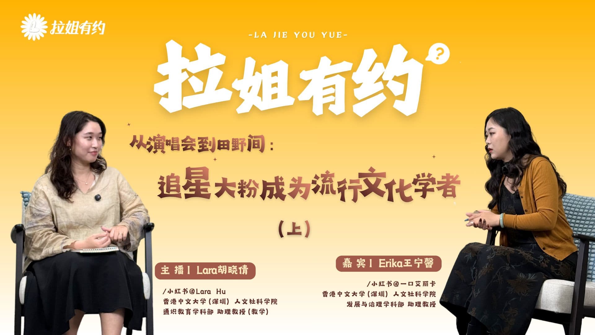 拉姐有约｜从演唱会到田野间，追星大粉成为流行文化学者（上）