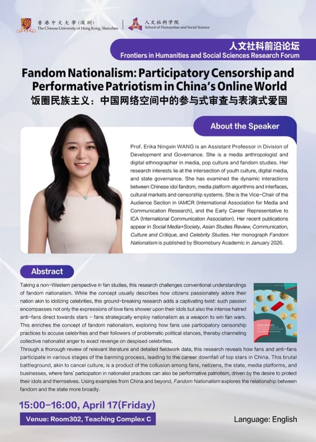 Fandom Nationalism: Participatory Censorship and Performative Patriotism in China's Online World