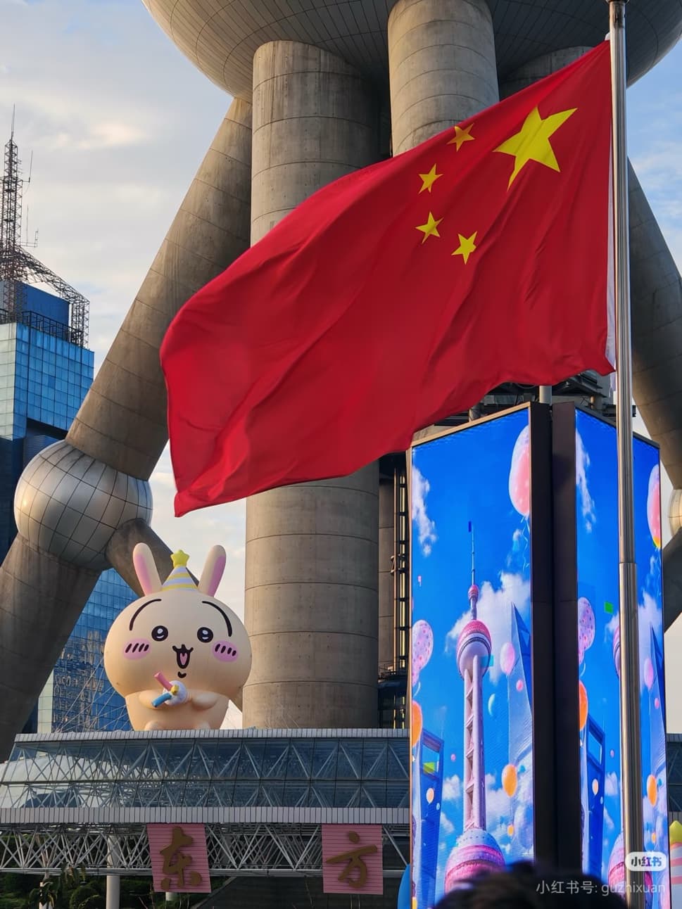 National flag and mascot — IDOL CHINA fieldwork